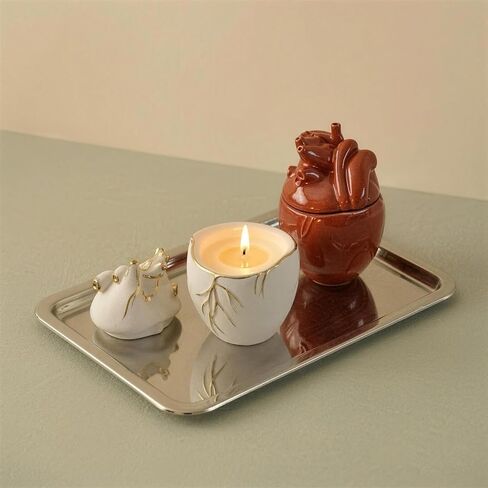 Sculpted Heart Candle Jar Silicone Mold,Candle Making Molds, Candle Vessels Silicone Moulds for Concrete Cement Gifts in Kuwait