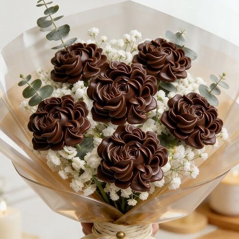 Flowers Silicone Candle Molds for Candle Making 3D Flowers Silicone Mold for Epoxy Resin Florals Soap Mold Candles DIY Making Supplies Floral UV Resin Mold for Baking Chocolate Gummy Cookie Cement in Kuwait