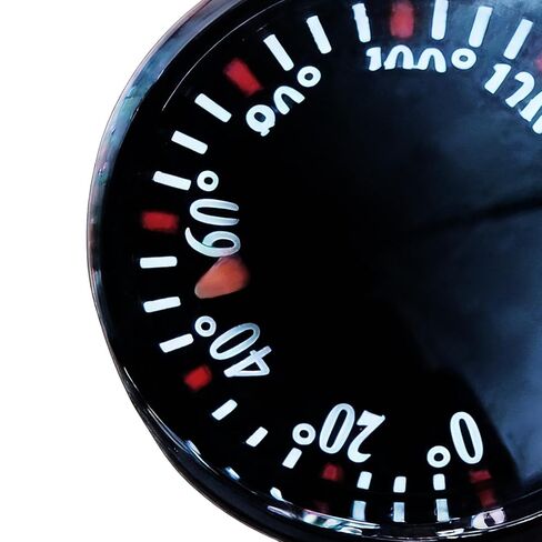 Indoor Thermograph - Circular Vehicle Decoration | Analog Temperature Gauge for Car,for SUV RV Greenhouse Garden Kitchen Bedroom in Kuwait