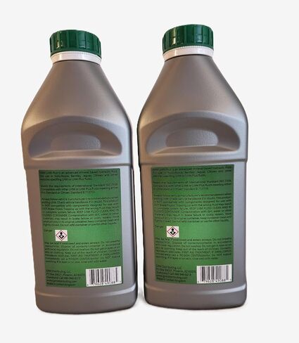 GRM LHM+ Hydraulic Mineral Fluid - 1 Liter - 2 Pack in Kuwait