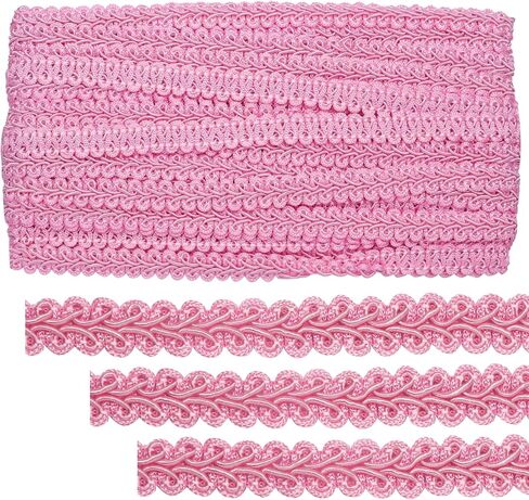 14 Yards 1/2 Inch Purple Gimp Braid Trim, Decorative Gimp Trim Ribbon Polyester Woven Braid Trim for Sewing DIY Crafts, Costumes and Gift Embellishment in Saudi Arabia