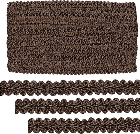 14 Yards 1/2 Inch Purple Gimp Braid Trim, Decorative Gimp Trim Ribbon Polyester Woven Braid Trim for Sewing DIY Crafts, Costumes and Gift Embellishment in Saudi Arabia