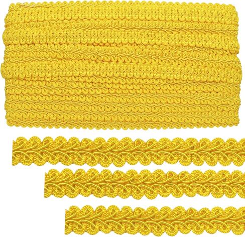14 Yards 1/2 Inch Purple Gimp Braid Trim, Decorative Gimp Trim Ribbon Polyester Woven Braid Trim for Sewing DIY Crafts, Costumes and Gift Embellishment in Saudi Arabia