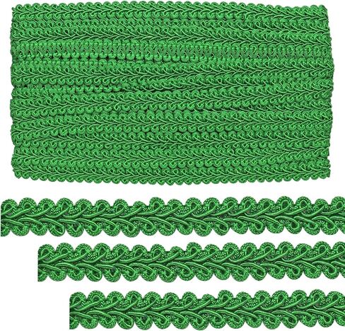 14 Yards 1/2 Inch Purple Gimp Braid Trim, Decorative Gimp Trim Ribbon Polyester Woven Braid Trim for Sewing DIY Crafts, Costumes and Gift Embellishment in Saudi Arabia