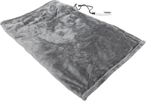 Gazaar Car Heating Blanket 12V Soft Warm Flannel Fast Heating Electric Blanket for Camping Road Trips 100x75cm in Kuwait