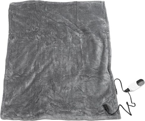 Gazaar Car Heating Blanket 12V Soft Warm Flannel Fast Heating Electric Blanket for Camping Road Trips 100x75cm in Kuwait