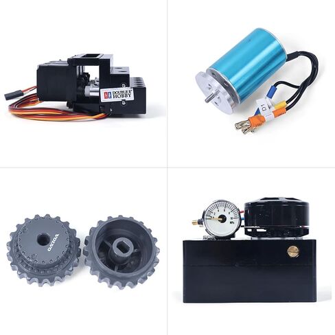 TOUCAN RC HOBBY 1/14 EC160E KIT سبيكة RC حفارة هيدروليكية تحكم لاسلكي حفارات محرك بدون فرشاة مركبة هندسية غير مجمعة للأعمار من 14 عامًا فما فوق in Kuwait