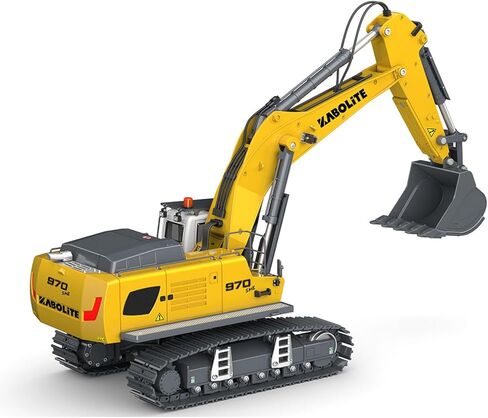 TOUCAN RC HOBBY 1/18 Kabolite 5901 970 100S Electronic Lifting RC Excavator Flysky Remote Control Digger Engineering Vehicle Electric Ripper Hammer in Kuwait