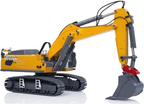 TOUCAN RC HOBBY 1/18 Kabolite 5901 970 100S Electronic Lifting RC Excavator Flysky Remote Control Digger Engineering Vehicle Electric Ripper Hammer in Kuwait
