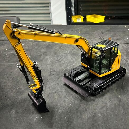 TOUCAN RC HOBBY 1/14 C308 RC حفارة هيدروليكية 4 صمام التحكم عن بعد مركبة البناء تمديد الذراع فرش السيارات لا أصوات شاحن in Kuwait