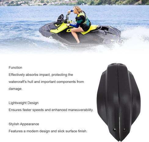 Akozon Watercraft Left Right Rear Bumper Replacement Kit - High Impact ABS Durable Protective Bumper for Personal Watercraft Model 170 155 230 300 Series in Kuwait