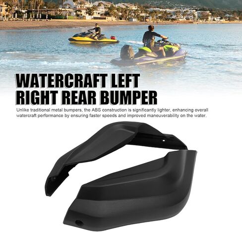 Akozon Watercraft Left Right Rear Bumper Replacement Kit - High Impact ABS Durable Protective Bumper for Personal Watercraft Model 170 155 230 300 Series in Kuwait