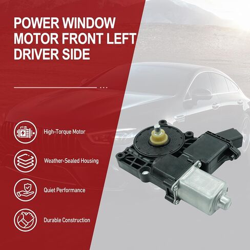 Front Left Window Motor Compatible with GMC Sierra 1500/2500/3500 HD Yukon XL Chevrolet Silverado 1500/2500/3500 HD Tahoe Cadillac Escalade ESV 2014-2021 Driver Side Replaces OE 22921493 in Kuwait