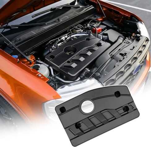 Engine Cover Compatible with 2022-2024 Ford Maverick 2.0L EcoBoost Engine Under Hood Noise Insulation Cover Dustproof Protection with Oil Fill Dipstick Access for 2023 Maverick Gas Accessories in Kuwait