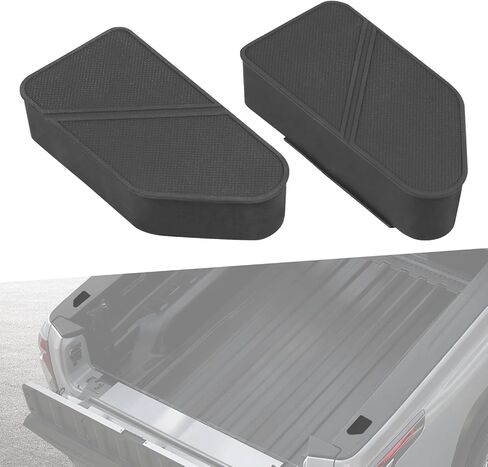 Truck Bed Rail Stake Pocket Plugs Covers Compatible with for 2024 2025 2026 Chevy Silverado EV 2024 2025 2026 GMC Sierra EV Rear Truck Tonneau Covers Cargo Bed Rail Stake Holes Caps Cover in Kuwait