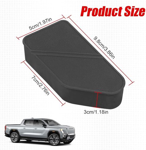 Truck Bed Rail Stake Pocket Plugs Covers Compatible with for 2024 2025 2026 Chevy Silverado EV 2024 2025 2026 GMC Sierra EV Rear Truck Tonneau Covers Cargo Bed Rail Stake Holes Caps Cover in Kuwait
