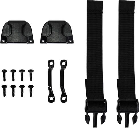 Tonneau Cover Replacement Parts, 356A0002 Buckle Kit for Bakflip Truck Bed Cover, Bottom Side Service Kit with Straps & Buckles, Compatible with Tri-Fold & Quad-Fold Tonneau Covers in Kuwait