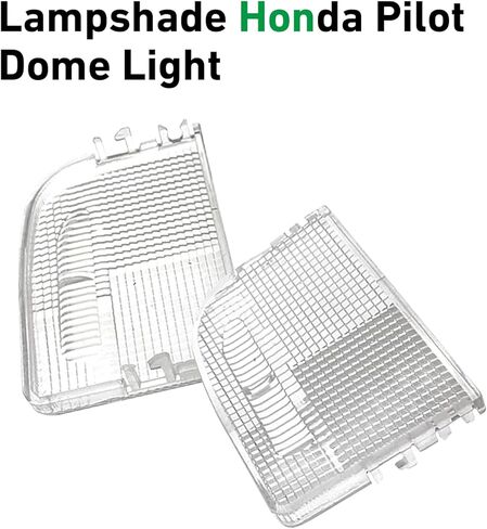 WZP Interior Dome Light Cover, Reading Roof Map Dome Light Lens Cover, 34401-SDA-A21 34402-SDA-A21, Compatible with Honda Accord Hybrid Civic Element Odyssey Pilot Ridgeline with Sunroof Only (White) in Kuwait