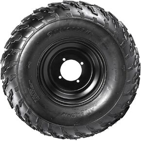 مجموعة إطارات وإطارات ATV 23x7-10، إطار بدون أنبوب 10 بوصة مع أنبوب داخلي، 4PR 24 P.S.I لـ Go Kart، UTV، Quad، عربة الجولف، Dune Buggy، الدراجة البخارية، 200cc 250cc 300cc (الجانب الأيمن) in Kuwait