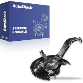 مجموعة مفاصل التوجيه ومحور العجلة المحملة من الأمام من AutoShack - جانب السائق لسيارة Honda، Accord 2003-2007، FWD L4 2.4L - مع ABS in Kuwait