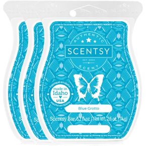 Blue Grotto, Wickless Candle Tart Warmer Wax 3.2 Oz Bar, 3-pack (3) in Kuwait