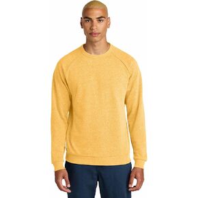 District Perfect Tri Fleece Crewneck Sweatshirt DT1304 - Ochre Yellow Heather - M in Saudi Arabia