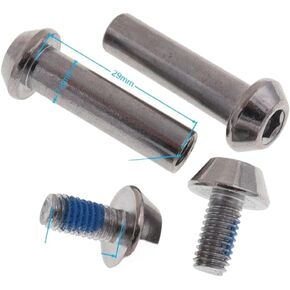 M8x28mm 29mm برغي مقبس سداسي داخلي متوافق مع 47cc 49cc سكوتر دراجة الجيب التعليق الخلفي ممتص الصدمات (M8x29mm) in Kuwait