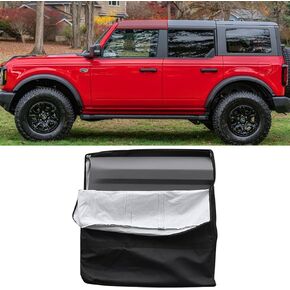 حقيبة تخزين صلبة متوافقة مع Ford Bronco 2021 2022 2023 2024 2025 2026 Fit Bronco Accessories 2/4-Door حقيبة تخزين لوحة محمولة لوحة سقف فوق ملحقات مقعد الصف الأول in Kuwait