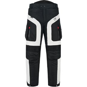 سروال دراجة نارية للرجال Cordura 600D سروال ركوب مقاوم للماء مع جيوب مدرعة، بطانة قابلة للإزالة، فتحات تهوية للتجول in Kuwait