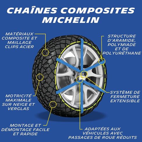 MICHELIN 008301 Easy Grip Snow Chains Evolution n°16 in Kuwait