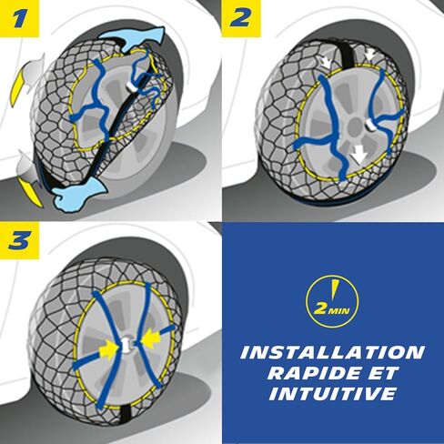 MICHELIN 008301 Easy Grip Snow Chains Evolution n°16 in Kuwait