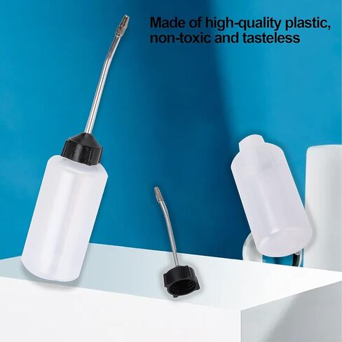 Sewing Machine Oiler, 120ml Plastic Oil Dispenser Bottle with Long Iron Spout in Kuwait