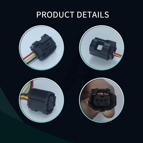 MOMYCAT Camshaft Position Sensor Connector Wiring Harness Pigtail Plug Compatible with 2006-2020 Lexus 2005-2019 Toyota Camry 2008-2016 Scion Replaces 6189-1129, 90919-05060, 46393JF, SU7792 （2PCS in Kuwait
