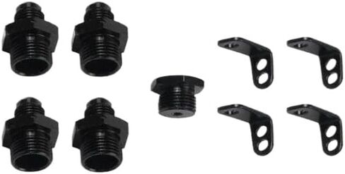 Black Billet Fuel Rail Kit 6AN FPR-1045 Compatible With LS1 LS6 Intake Manifold in Kuwait