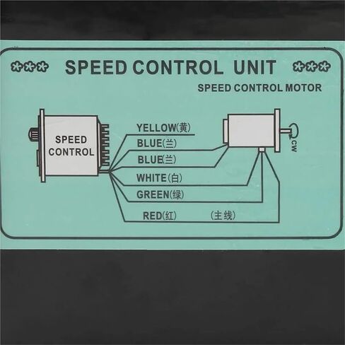 AC220V Motor Speed Controller 400W AC Motor Speed Pinpoint Regulator Controller Forward Backward 50hz/60hz Governor for Printing in Kuwait