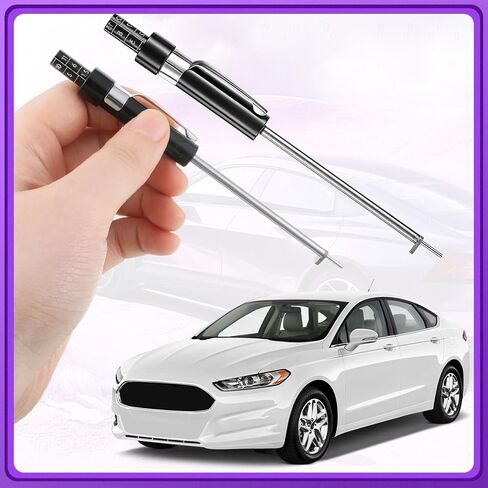 EupHHonycs Brake Pad Gauge, Brake Measuring Tool, Car Brakes Pad Thickness Gauge, Measuring Tool with Scale for Internal External Brakes Shoe Tester Detection Pen in Kuwait