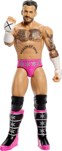 شخصية Mattel WWE CM Punk Action، سلسلة الحدث الرئيسي #164، نجم سوبر قابل للجمع مقاس 6 بوصات مع 14 نقطة مفصلية ومظهر يشبه الحياة in Kuwait