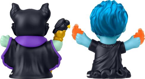 Little People Collector Disney Villains Maleficent & Hades Special Edition Set for Movie Fans, 2 Figures in a Display Package in Kuwait