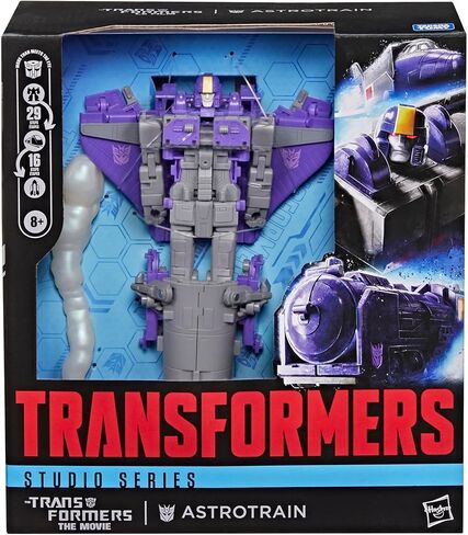 Transformers Studio Series The The Movie Astrotrain, Leader Class 6.75-Inch Converting Action Figure, Robot Toys for Ages 8+ in Kuwait