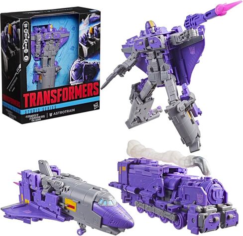 Transformers Studio Series The The Movie Astrotrain, Leader Class 6.75-Inch Converting Action Figure, Robot Toys for Ages 8+ in Kuwait