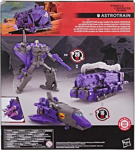 Transformers Studio Series The The Movie Astrotrain, Leader Class 6.75-Inch Converting Action Figure, Robot Toys for Ages 8+ in Kuwait