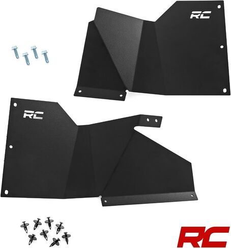 Rough Country Inner Front Fender Guards for Polaris Ranger XP 1000 - Protects UTV from Rocks, Sticks & Debris in Kuwait