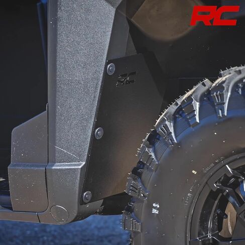 Rough Country Inner Front Fender Guards for Polaris Ranger XP 1000 - Protects UTV from Rocks, Sticks & Debris in Kuwait