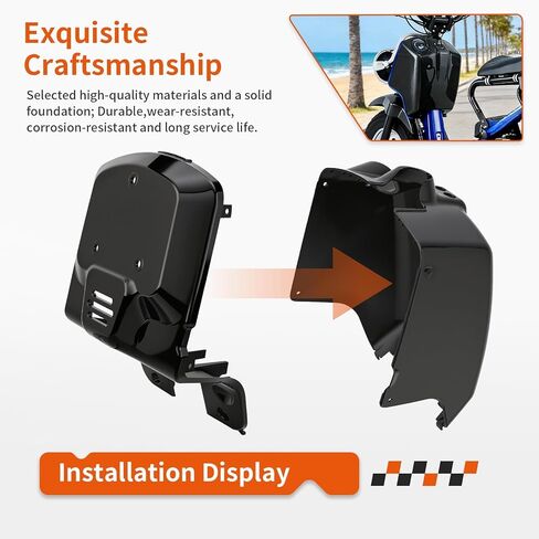 Fender Cover Set for Honda Ruckus 50 NPS50 2003-2024 64300-GEZ-000ZJ 81130-GEZ-010ZF in Kuwait