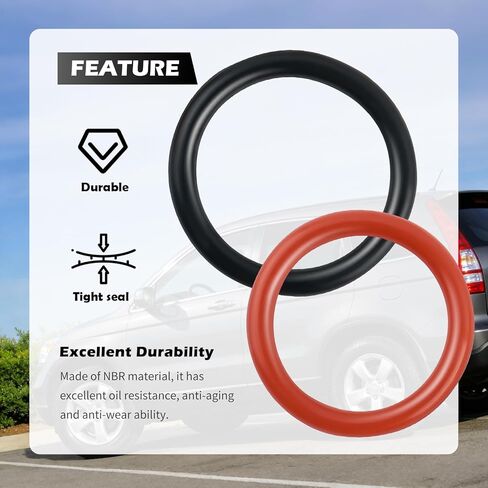2PCS Power Steering O Ring Kit,OEM#91370-SV4-000 & 91345RDAA01 Power Steering Pump Seal Kit,Premium O-Ring Seals Replacement Compatible with Honda CR-V Civic & Acura Integra in Kuwait