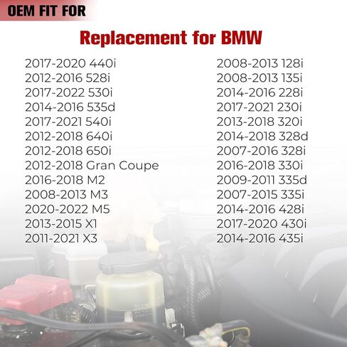 غطاء المبرد لسيارات BMW، 2007-2016 328i، 2007-2015 335i، 2009-2011 335d، 2013-2018 320i، 2014-2018 328d، 2016-2018 330i، 2012-2016 528i، 2014-2016 535d، 2017-2021 540i، 17117639020، 17117521071 in Kuwait