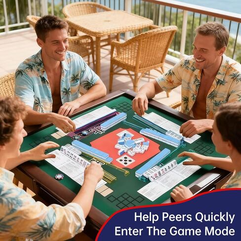 Mahjong Cards 2026 Updated Revision for 2026-2027, American Mah Jongg Large Print Easy to Read Rule Guide, Perfect for Game Nights & Parties (5 PCS) in Kuwait