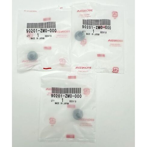 3-Pack Genuine 90201-ZM0-000 Nut Flange (6mm) for Honda GX100 GX100U GC135 GC160 GC190A GC190LA Engines in Kuwait
