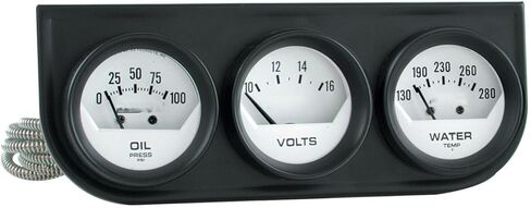 2324 AutoGage Mechanical 3 Gauge Console,Oil/Water/Volt 2324 in Kuwait