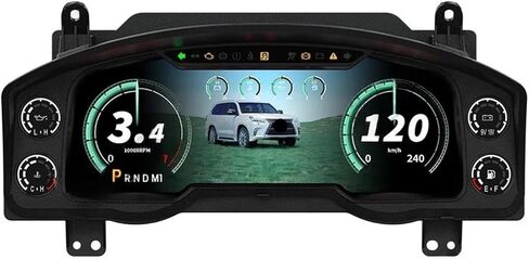 Compatible With Chevrolet Malibu XL 2015-2022 Multi-Function Full Digital Board Cockpit Virtual Instrument Gauge Upgrade Accessory in Kuwait
